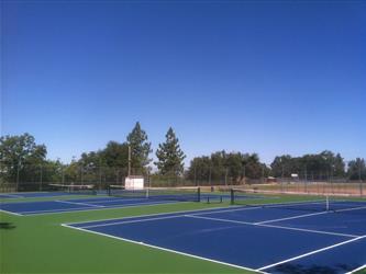 Tennis Courts at El Dorado High School After 
