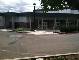 New Gym Lobby at Ponderosa High School